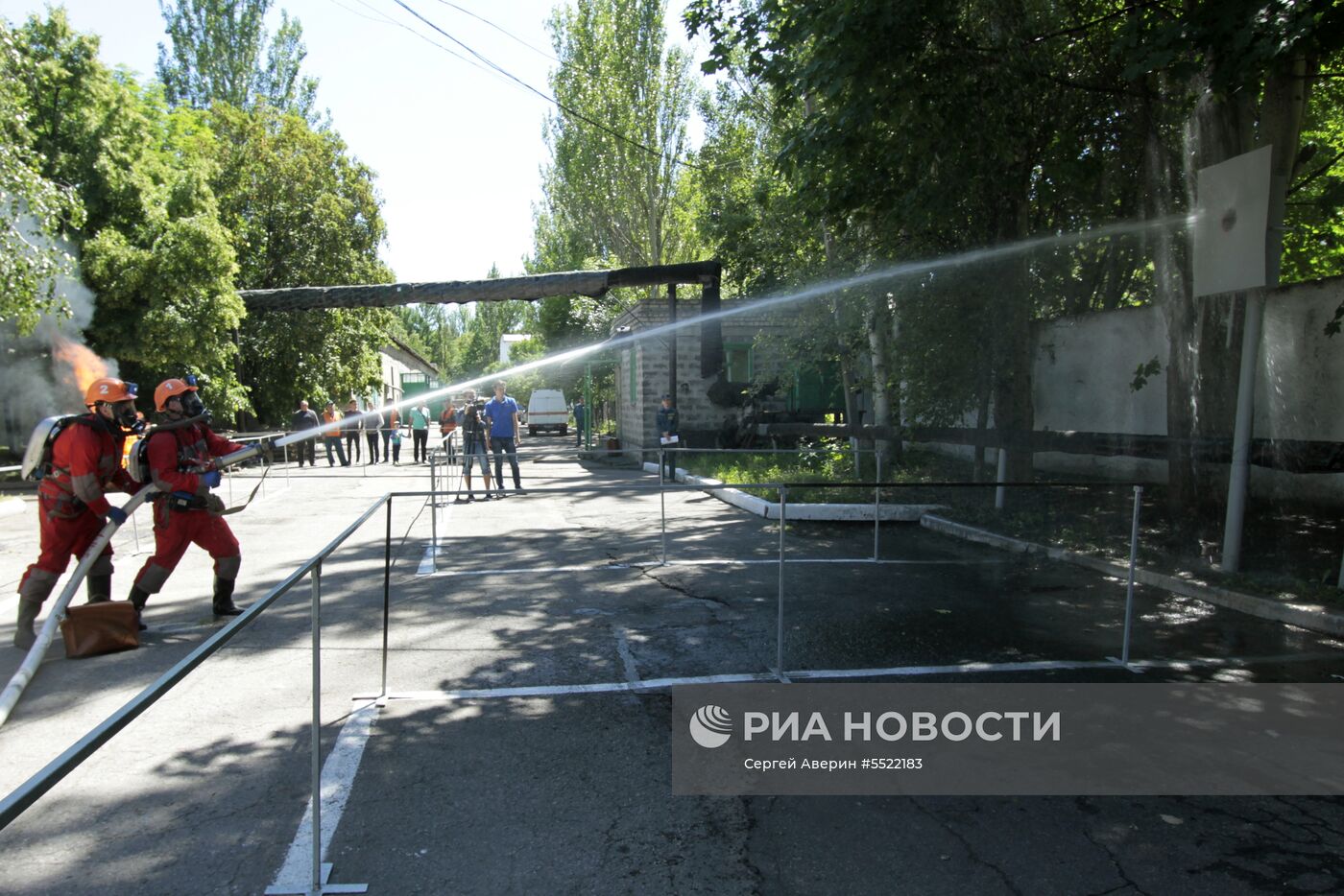 Финал соревнований по тактической подготовке МЧС ДНР