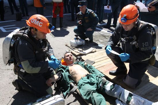 Финал соревнований по тактической подготовке МЧС ДНР