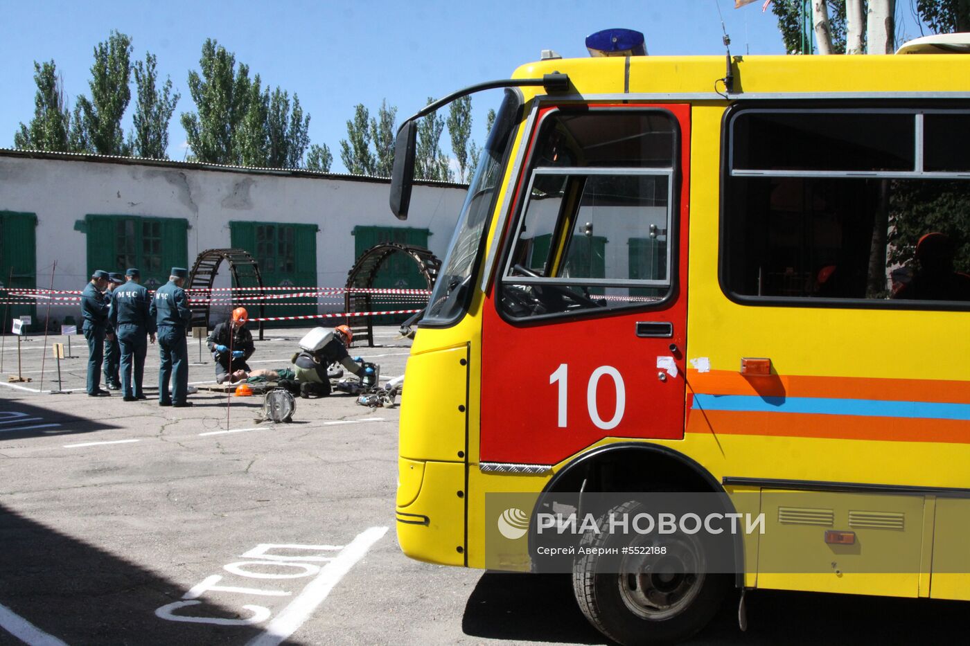 Финал соревнований по тактической подготовке МЧС ДНР