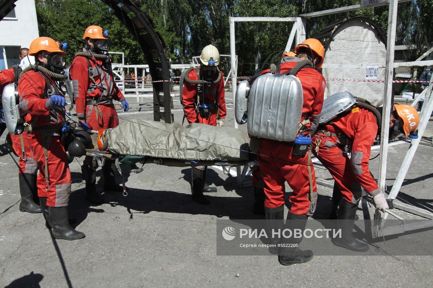 Финал соревнований по тактической подготовке МЧС ДНР