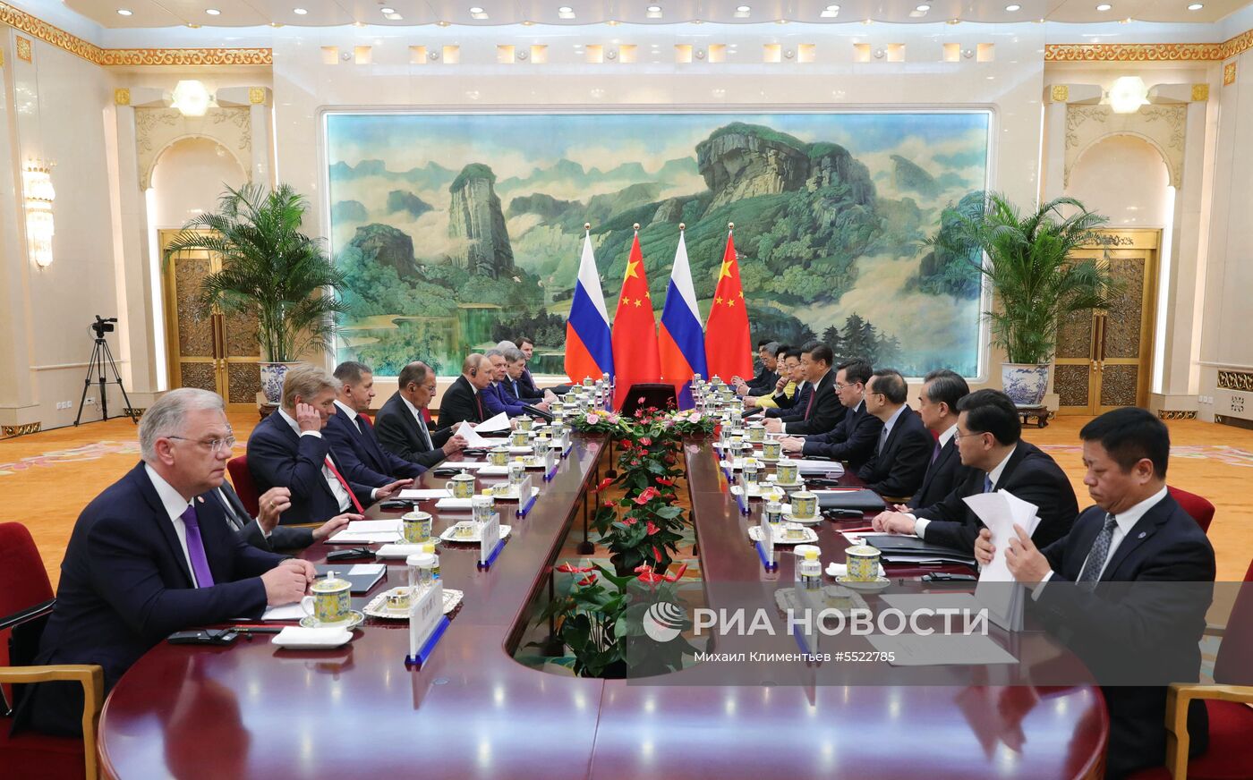 Государственный визит президента РФ В. Путина в Китай