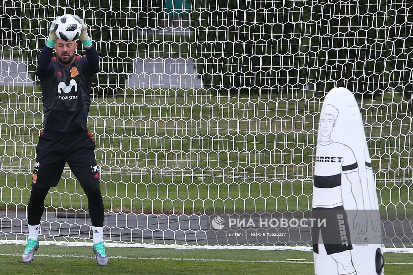 Футбол. ЧМ-2018. Тренировка сборной Испании