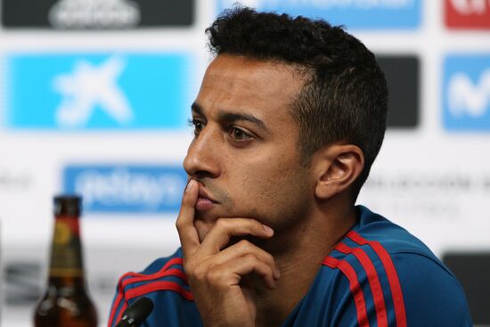 Футбол. ЧМ-2018. Тренировка сборной Испании