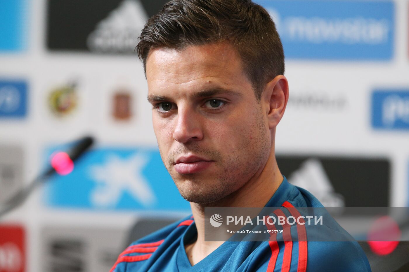 Футбол. ЧМ-2018. Тренировка сборной Испании