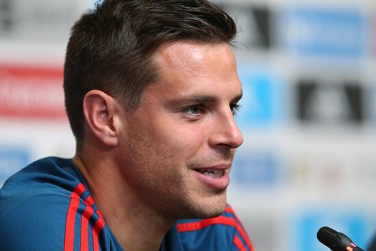 Футбол. ЧМ-2018. Тренировка сборной Испании