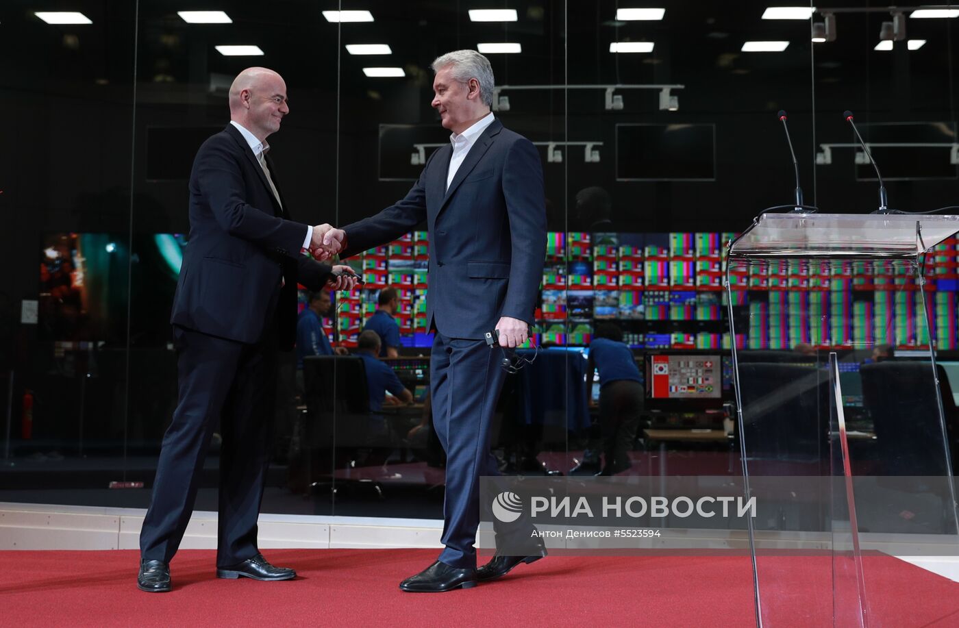 Открытие Международного вещательного центра ЧМ-2018 по футболу