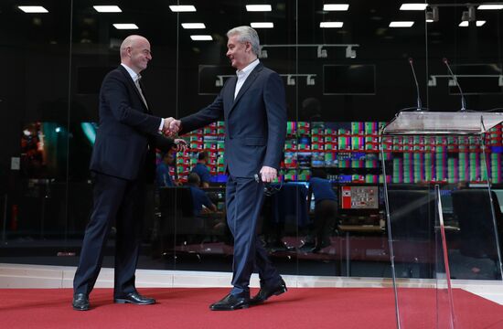 Открытие Международного вещательного центра ЧМ-2018 по футболу