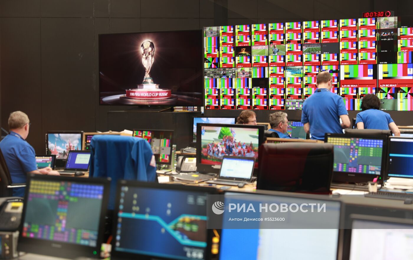 Открытие Международного вещательного центра ЧМ-2018 по футболу