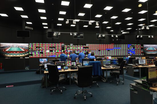 Открытие Международного вещательного центра ЧМ-2018 по футболу