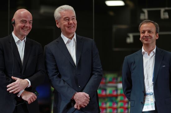 Открытие Международного вещательного центра ЧМ-2018 по футболу