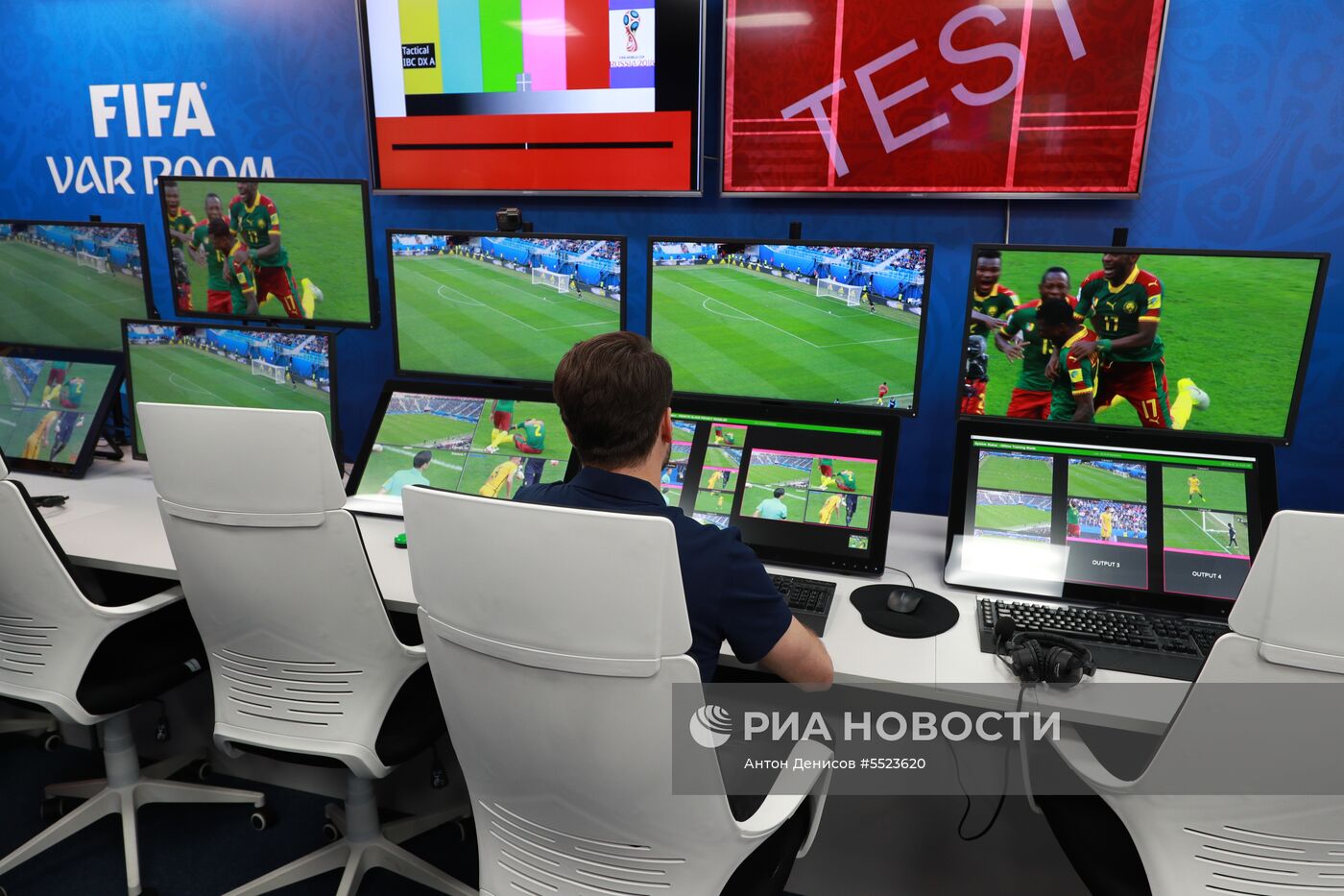 Открытие Международного вещательного центра ЧМ-2018 по футболу