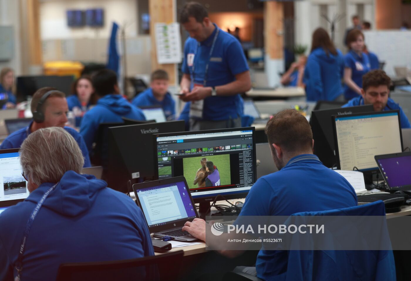 Открытие Международного вещательного центра ЧМ-2018 по футболу