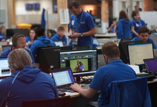 Открытие Международного вещательного центра ЧМ-2018 по футболу