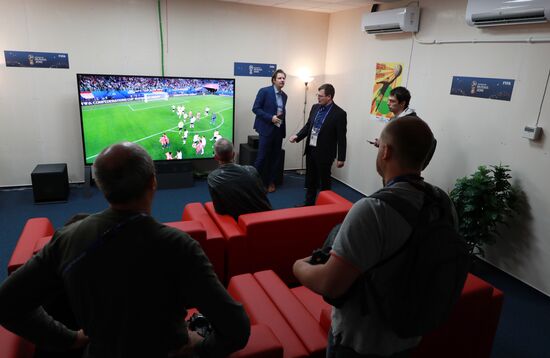 Открытие Международного вещательного центра ЧМ-2018 по футболу