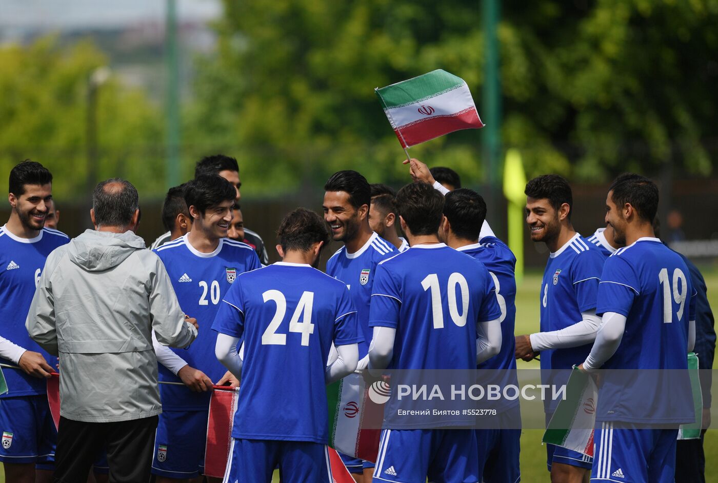 Футбол. ЧМ-2018. Тренировка сборной Ирана