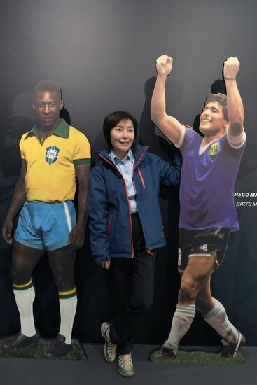 Выставка музея мирового футбола FIFA