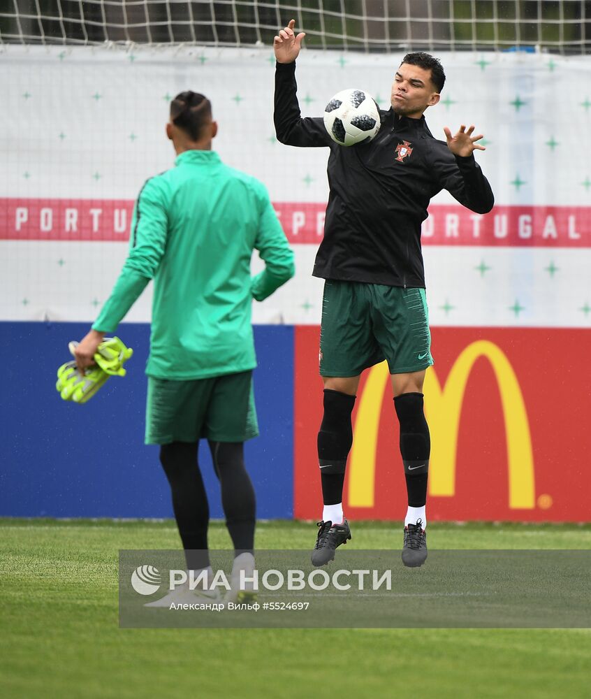 Футбол. ЧМ-2018. Тренировка сборной Португалии