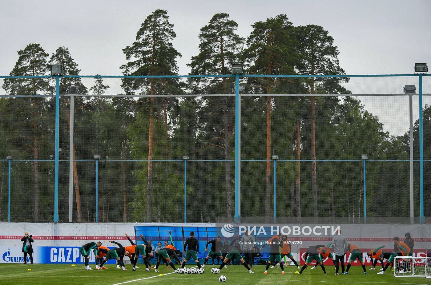 Футбол. ЧМ-2018. Тренировка сборной Португалии