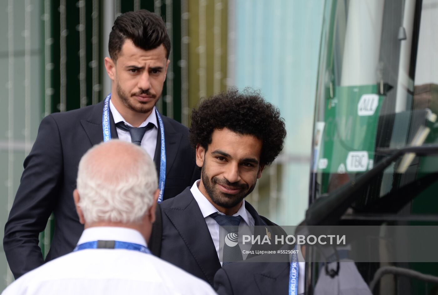 Футбол. ЧМ-2018. Прилет сборной Египта