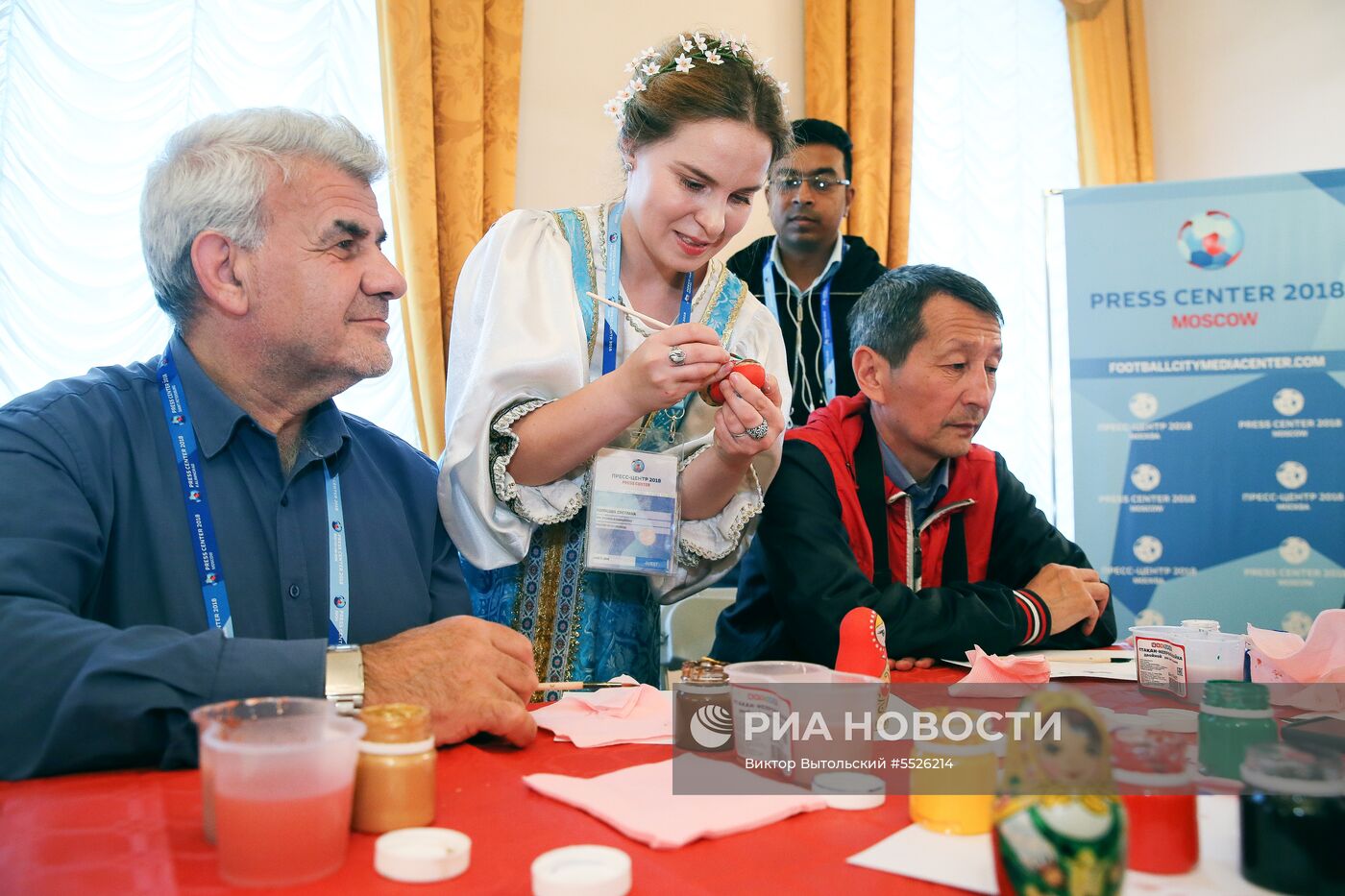 Мероприятия в городском пресс-центре ЧМ в Москве