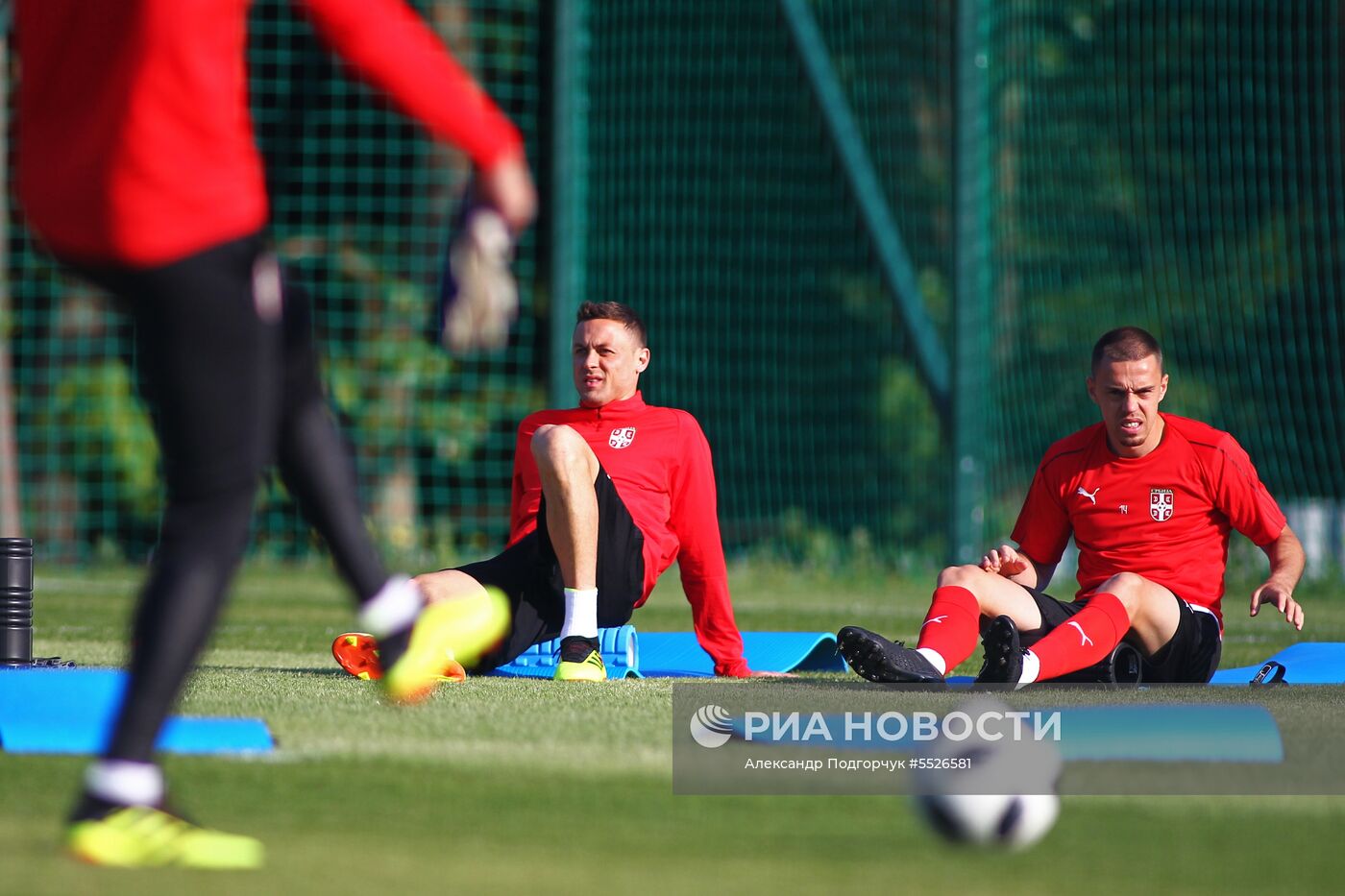 Футбол. ЧМ-2018. Тренировка сборной Сербии