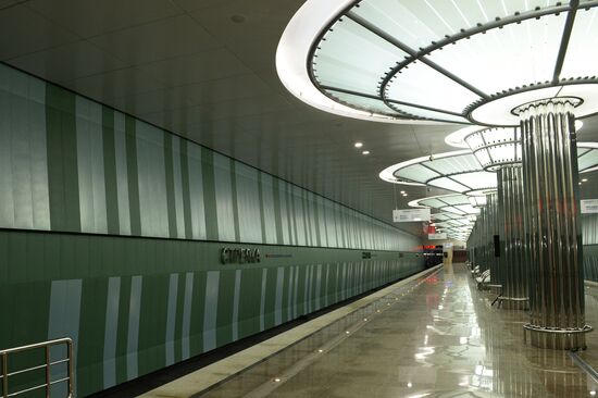 Открытие станции метро "Стрелка" в Нижнем Новгороде