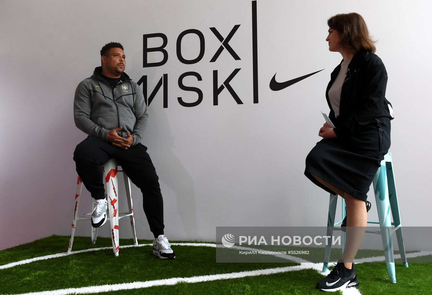 Открытие культурно-спортивного центра Nike Box в Москве