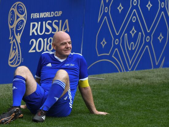 Футбольный турнир среди участников 68-го Конгресса ФИФА