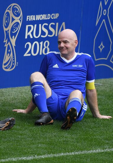 Футбольный турнир среди участников 68-го Конгресса ФИФА