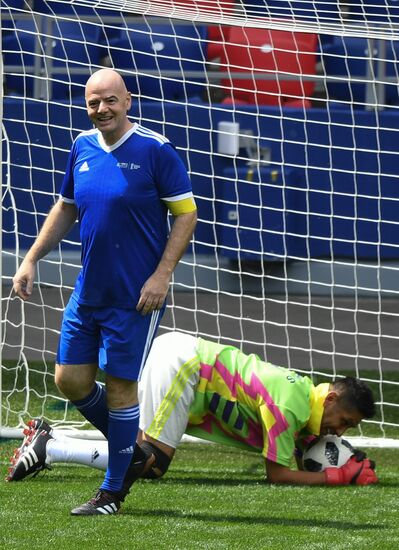 Футбольный турнир среди участников 68-го Конгресса ФИФА