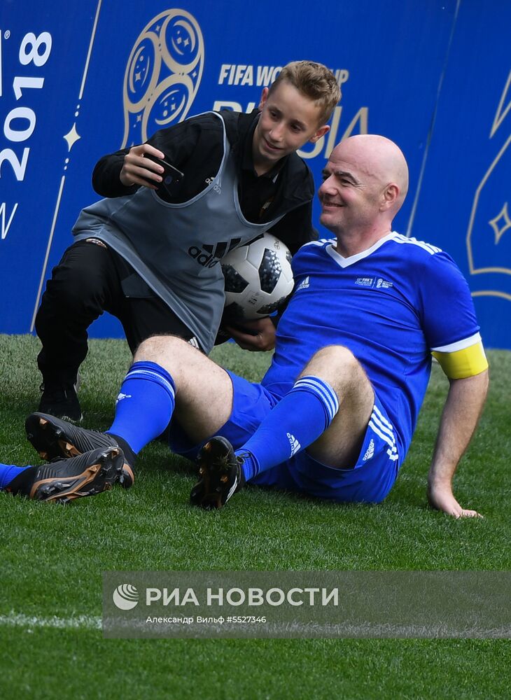 Футбольный турнир среди участников 68-го Конгресса ФИФА