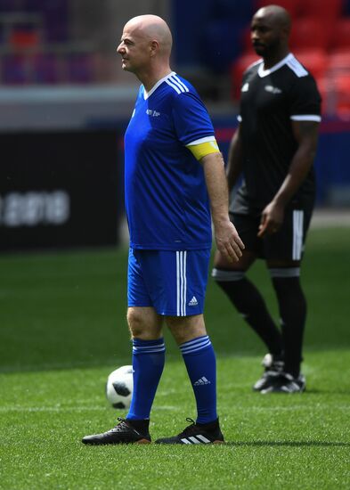 Футбольный турнир среди участников 68-го Конгресса ФИФА