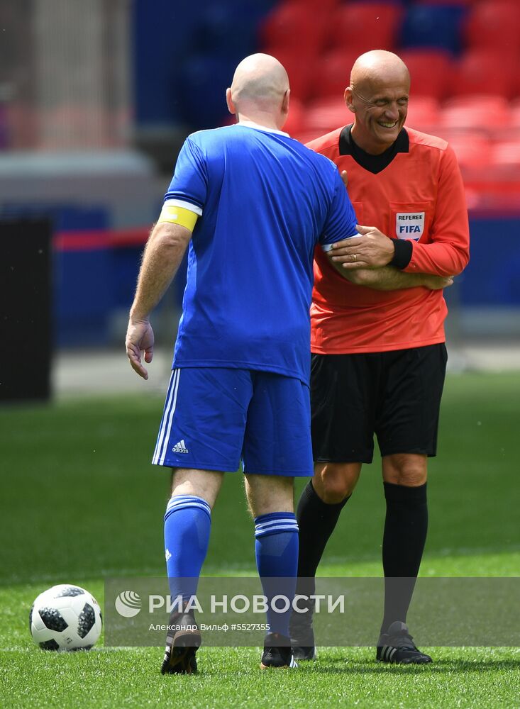 Футбольный турнир среди участников 68-го Конгресса ФИФА