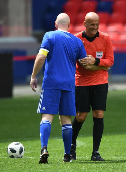 Футбольный турнир среди участников 68-го Конгресса ФИФА