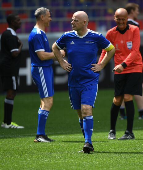 Футбольный турнир среди участников 68-го Конгресса ФИФА