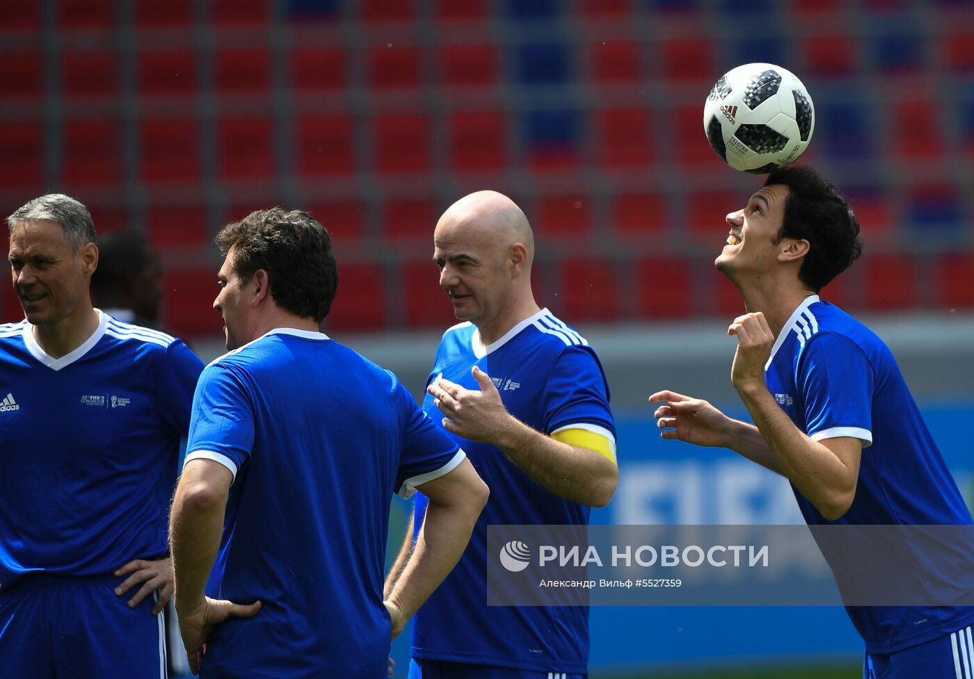 Футбольный турнир среди участников 68-го Конгресса ФИФА