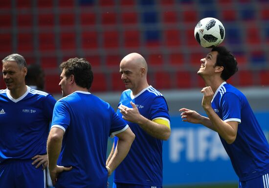 Футбольный турнир среди участников 68-го Конгресса ФИФА