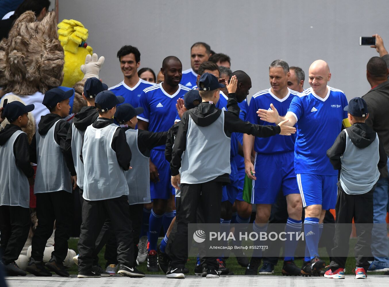 Футбольный турнир среди участников 68-го Конгресса ФИФА