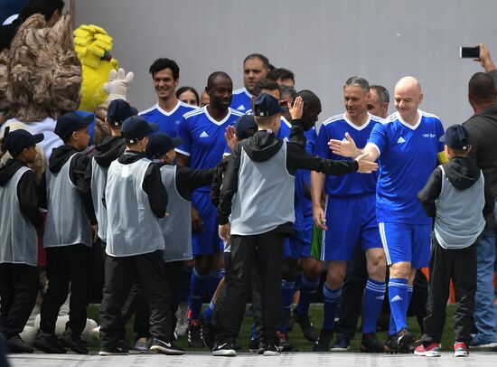 Футбольный турнир среди участников 68-го Конгресса ФИФА