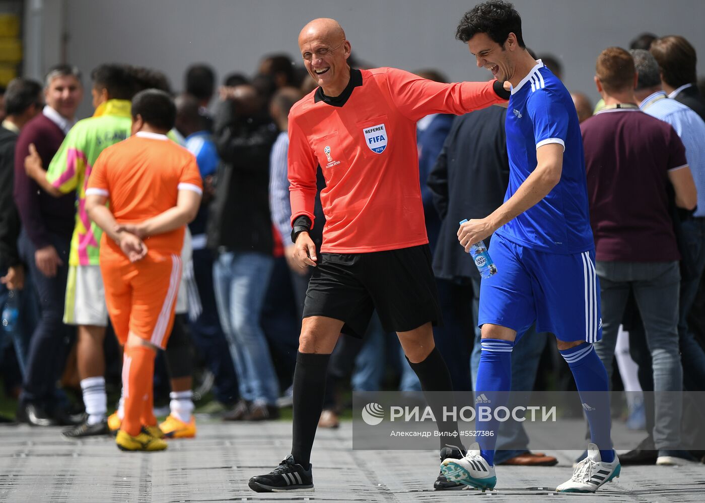 Футбольный турнир среди участников 68-го Конгресса ФИФА