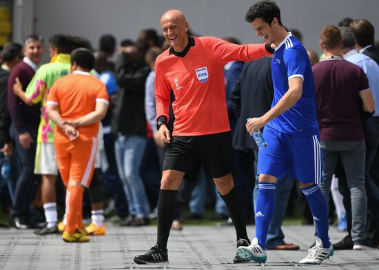 Футбольный турнир среди участников 68-го Конгресса ФИФА