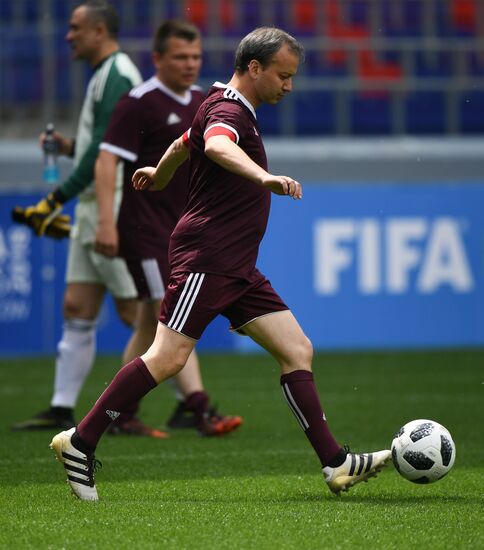 Футбольный турнир среди участников 68-го Конгресса ФИФА