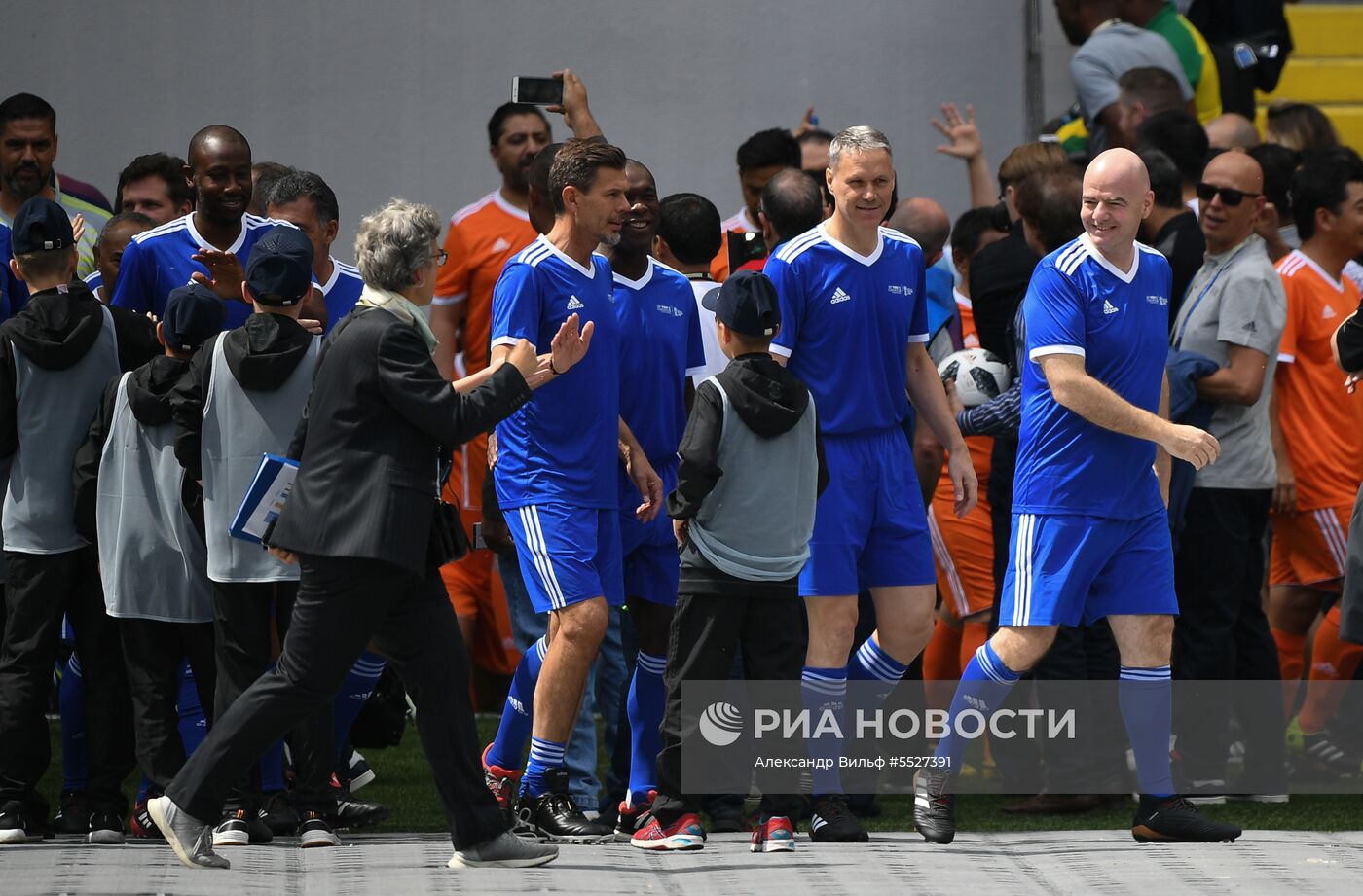 Футбольный турнир среди участников 68-го Конгресса ФИФА