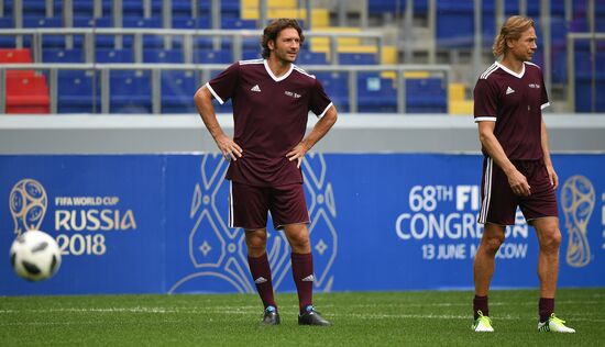 Футбольный турнир среди участников 68-го Конгресса ФИФА