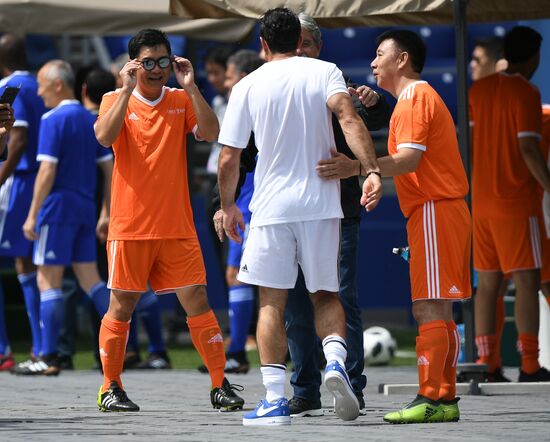 Футбольный турнир среди участников 68-го Конгресса ФИФА