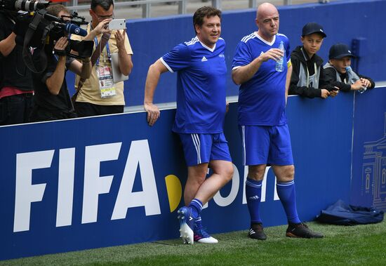 Футбольный турнир среди участников 68-го Конгресса ФИФА