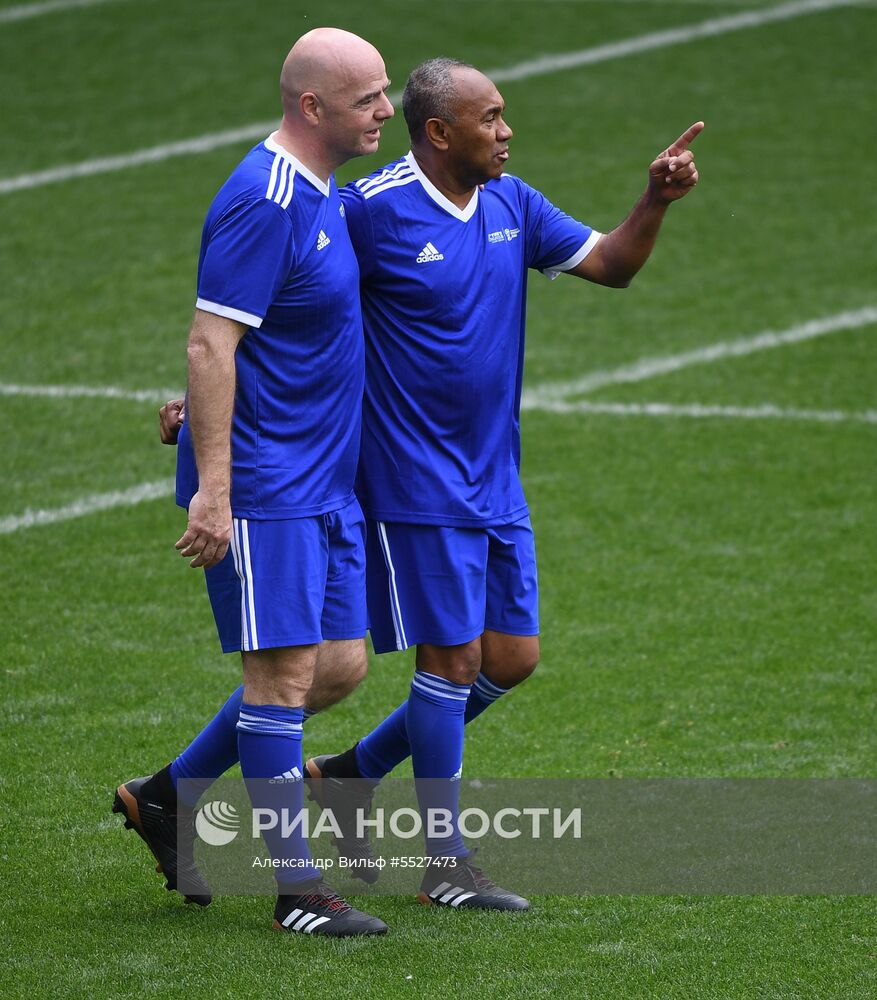 Футбольный турнир среди участников 68-го Конгресса ФИФА