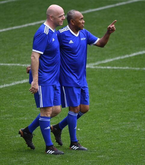 Футбольный турнир среди участников 68-го Конгресса ФИФА