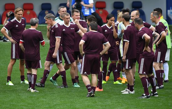 Футбольный турнир среди участников 68-го Конгресса ФИФА