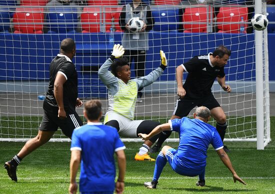 Футбольный турнир среди участников 68-го Конгресса ФИФА